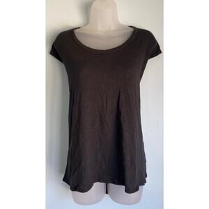 NWT Chaser Open Back Tee Black Large